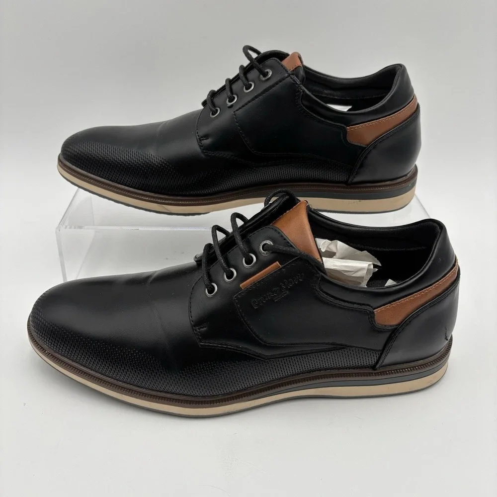 Marc Bruno LG19008M Black Casual‎ Classic Shoes for Men's Size 8.5